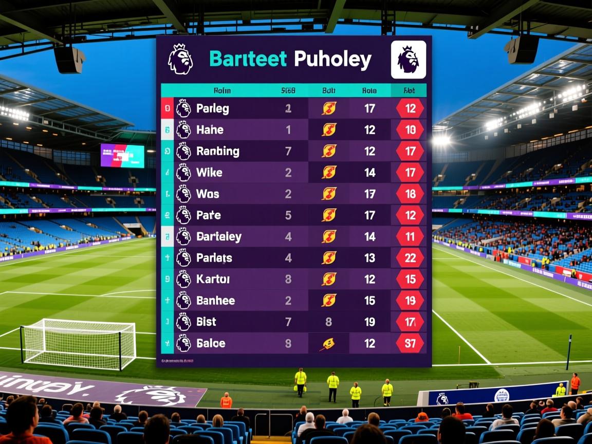 赛后英超积分榜变化成为关注焦点 第1张